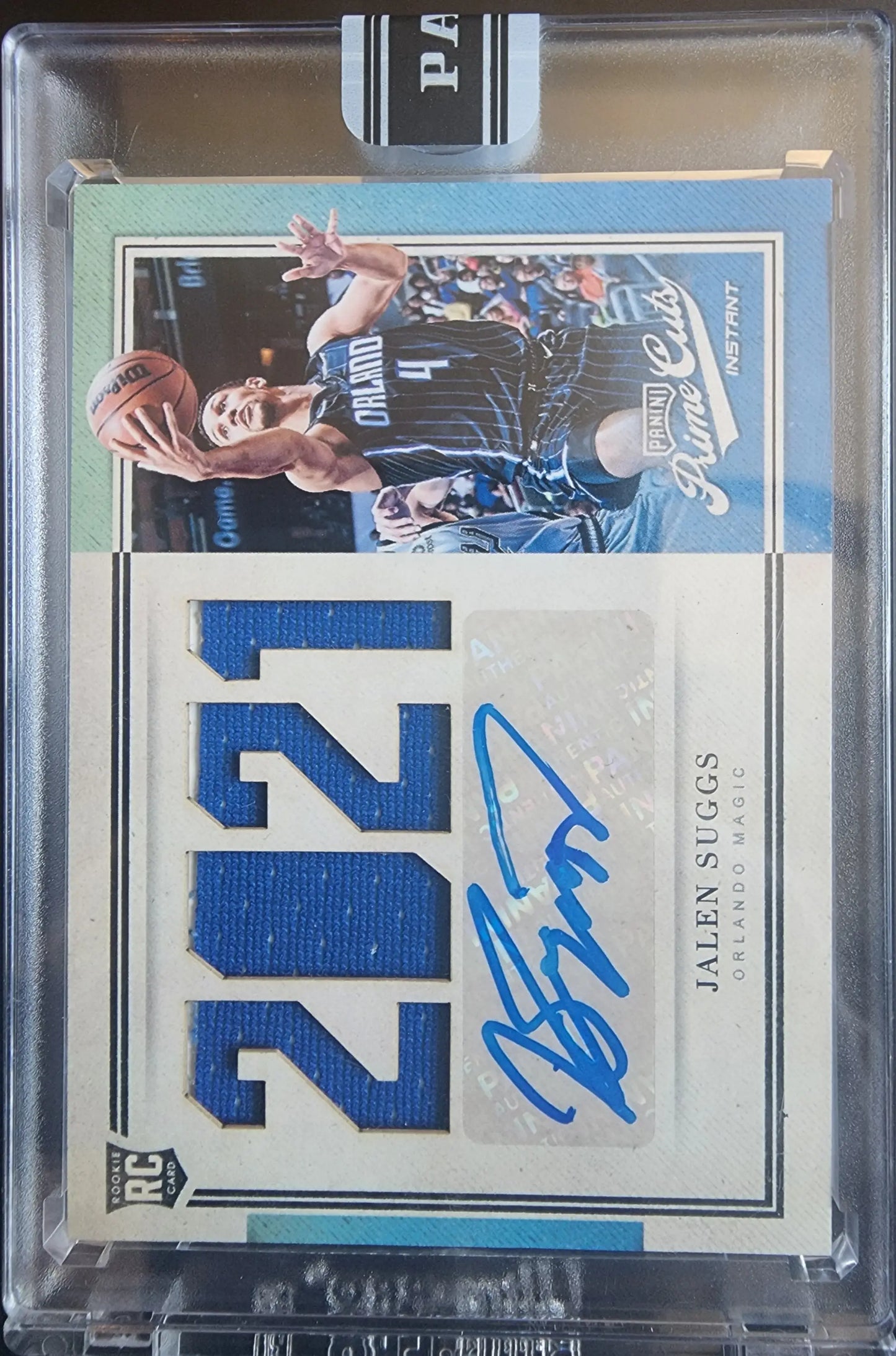 Jalen Suggs 2021 Panini Prime Cuts Jersey Auto RC #6/10 - Basketball Card Single