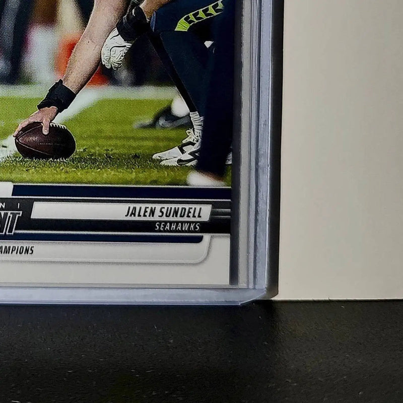 Jalen Sundell 2026 Panini NFL Super Bowl LIX Champions #13 Card Seattle Seahawks