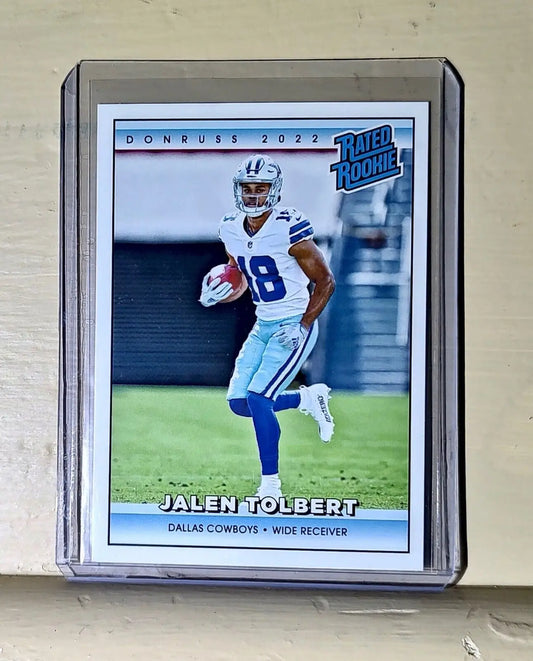 Jalen Tolbert 2022 NFL Panini #26 Rated Rookie Retro Football Card 1/4094 - Football Card Single