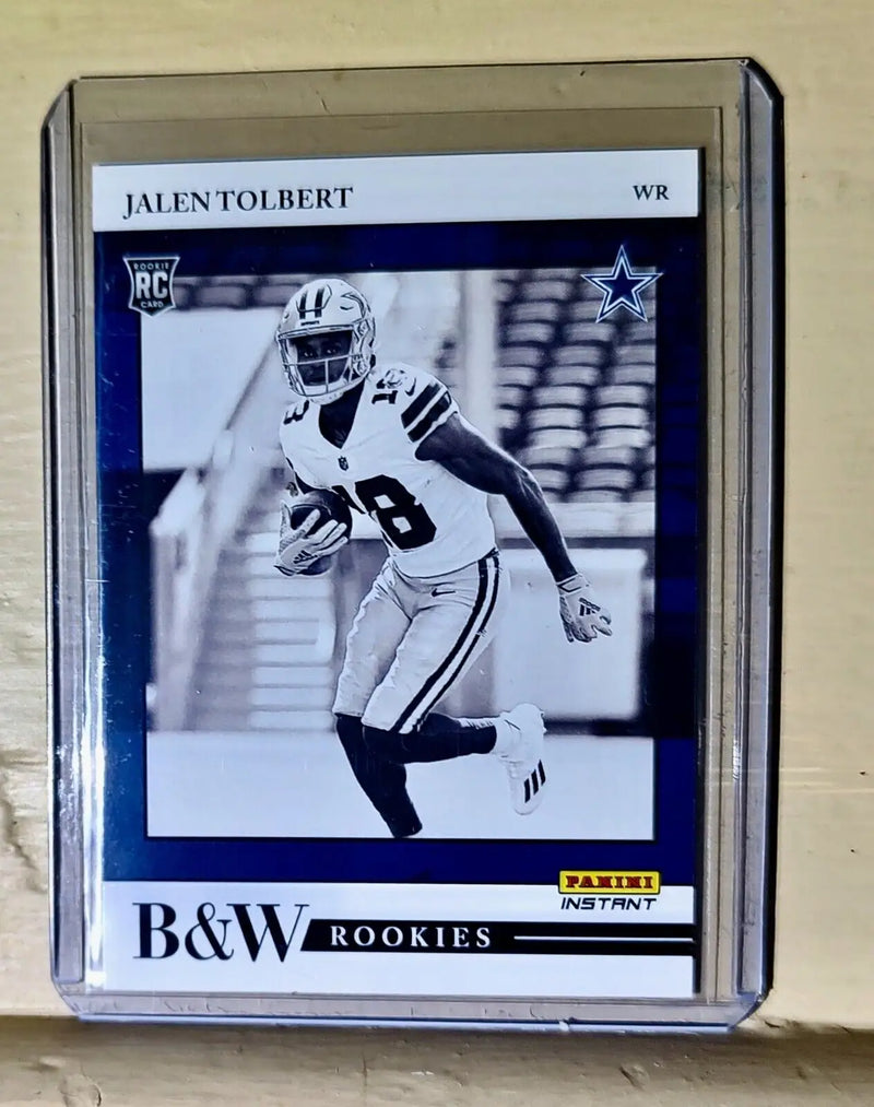 Jalen Tolbert 2022 Panini NFL Black & White Rookies #26 Football Card 1 of 649 - Football Card Single