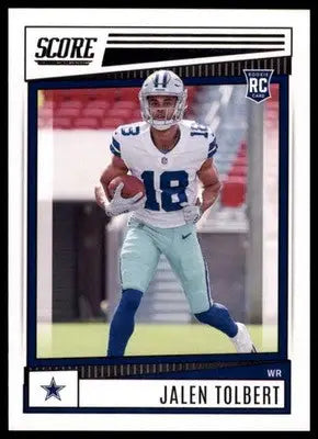 Jalen Tolbert Rookie 2022 Score #385 Dallas Cowboys - Football Card Single