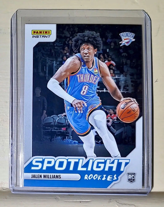 Jalen Williams 2022-23 Panini NBA #12 Spotlight Rookies Card 1/965 - Basketball Card Single