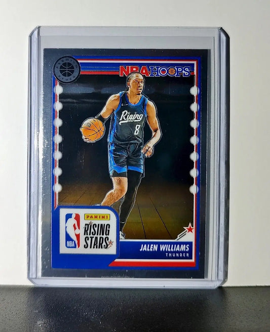 Jalen Williams 2023-24 Panini Premium NBA Hoops Rising Stars #290 Card Thunder - Basketball Card Single