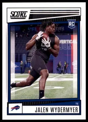 Jalen Wydermyer Rookie 2022 Score #370 Buffalo Bills - Football Card Single