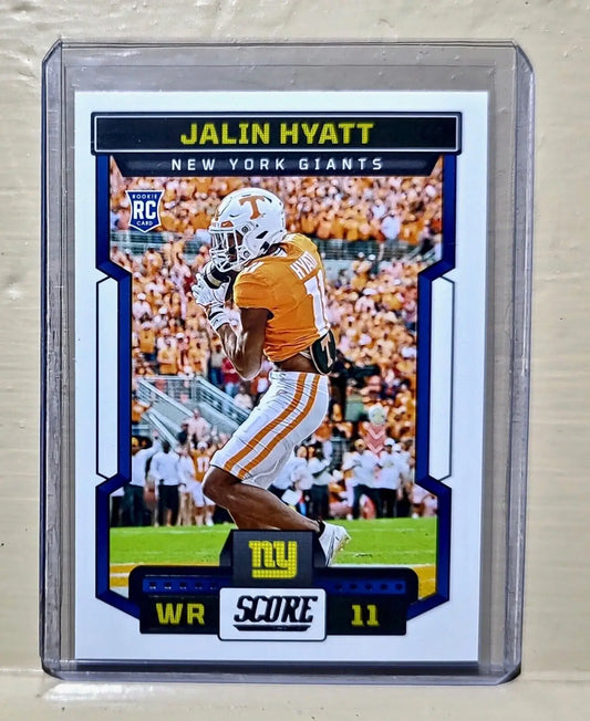 Jalin Hyatt 2023 Panini NFL #347 Score Football Card New York Giants - Football Card Single