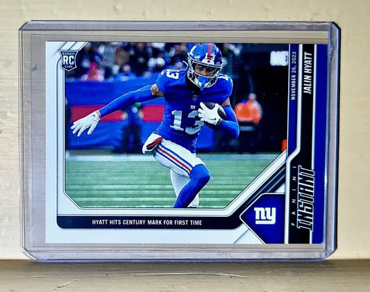 Jalin Hyatt 2023 Panini NFL Rookie Football #62 Card 1 of 67 Giants - Football Card Single