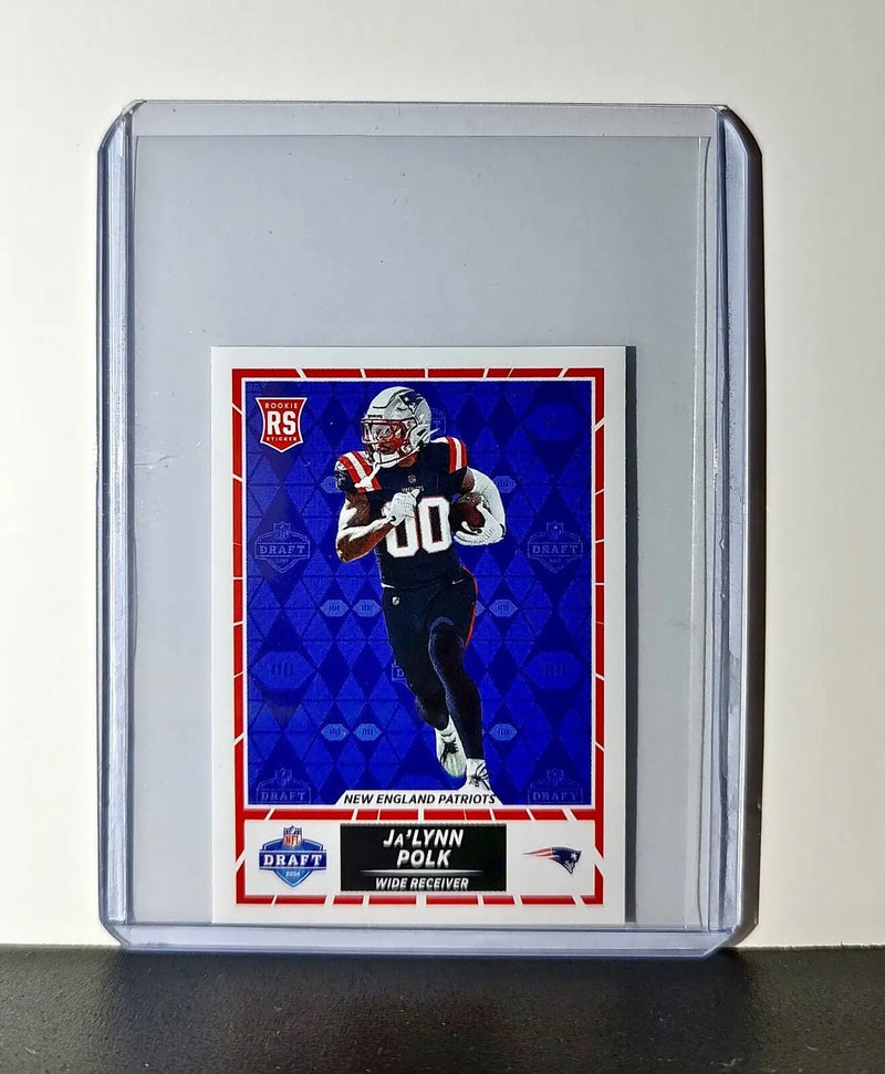 Ja’Lynn Polk Rookie 2024 Panini NFL Sticker #561 NFL Draft New England Patriots