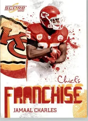 Jamaal Charles - 2010 Score - #18 - Franchise Football - Football Card Single