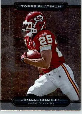 Jamaal Charles - 2010 Topps Platinum - #31 - Football - Football Card Single