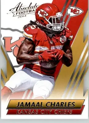 Jamaal Charles - 2014 Panini Absolute - #73 - Retail Football - Football Card Single