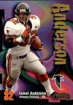 Jamal Anderson - 1998 SkyBox Thunder - #116 - Football - Football Card Single