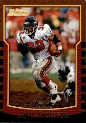 Jamal Anderson - 2000 Bowman - #58 - Football - Football Card Single