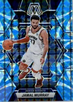 Jamal Murray - 2022-23 Panini Mosaic - #107 - Blue Wave Basketball - Basketball Card Single