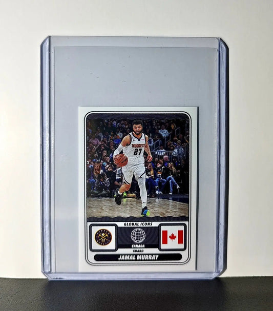 Jamal Murray Global Icons 2024-25 Panini NBA #74 Sticker Card Denver Nuggets - Basketball Card Single