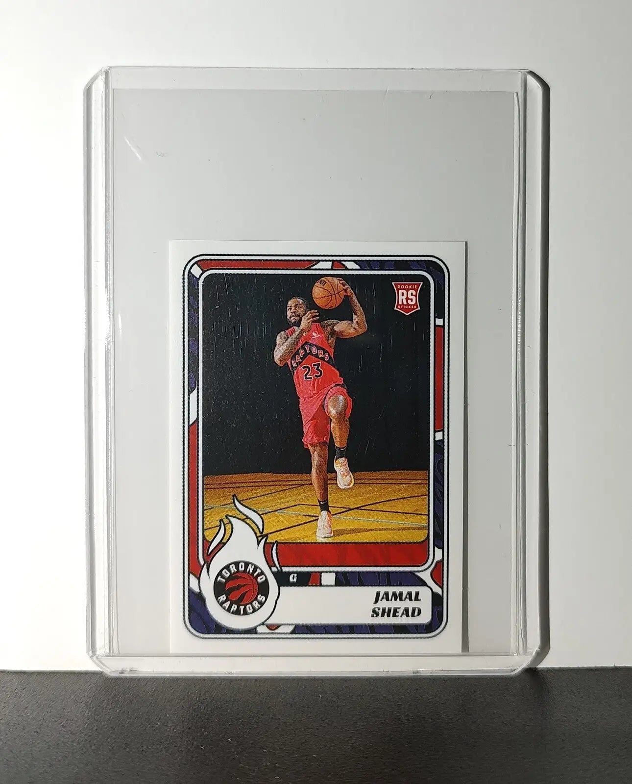 Jamal Shead 2024-25 Panini NBA #278 Sticker Card Toronto Raptors