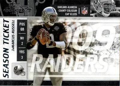 JaMarcus Russell - 2009 Playoff Contenders - #71 - Football - Football Card Single