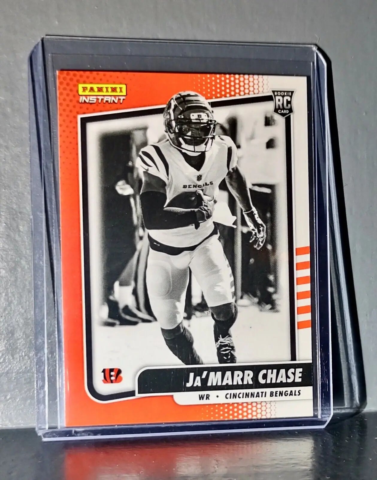 Ja’Marr Chase 2021 Panini NFL Black and White Rookies #5 Card 1/2728