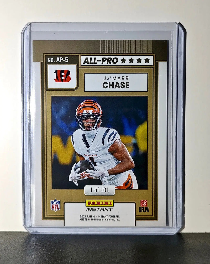 Ja’Marr Chase 2024 All-Pro Panini NFL #5 Football Cincinnati Bengals 1 of 101
