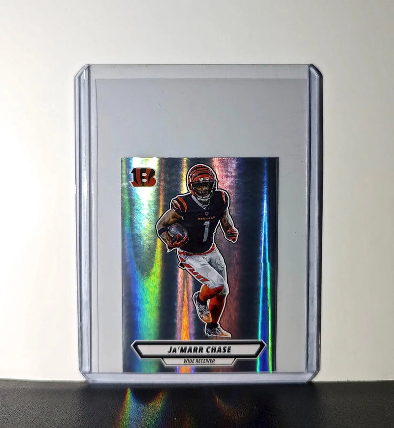 Ja’Marr Chase 2025 Panini NFL #123 Foil Sticker Bengals - Other