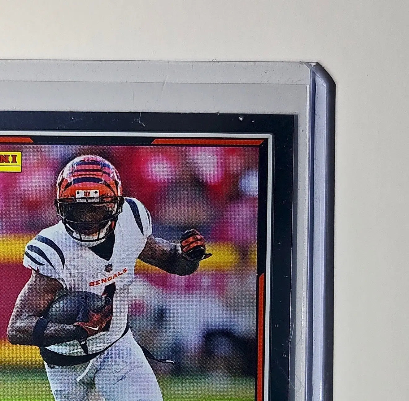 Ja’Marr Chase 2025 Panini NFL #46 Foil Sticker Card Cincinnati Bengals - Football Card Single
