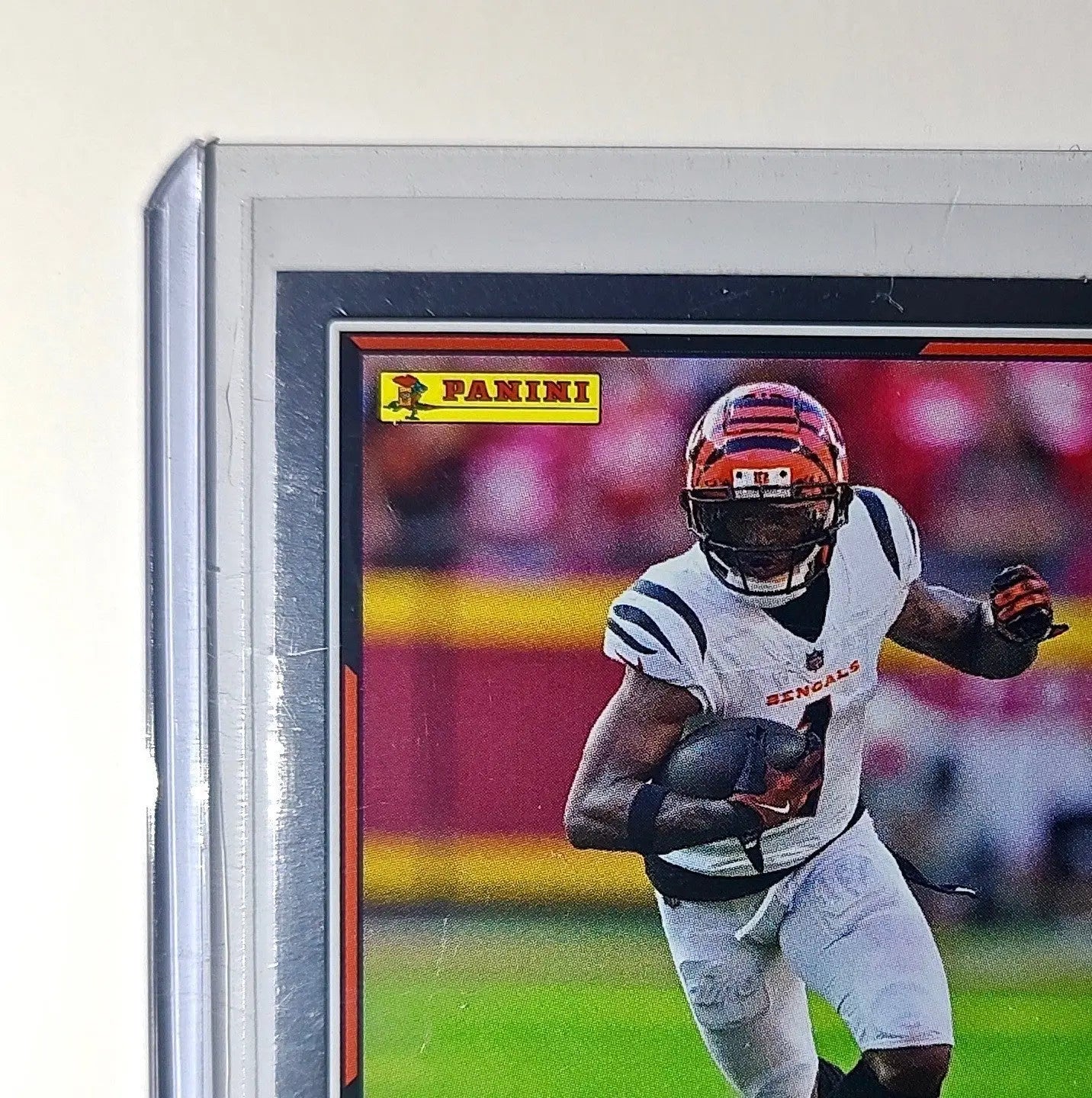 Ja’Marr Chase 2025 Panini NFL #46 Foil Sticker Card Cincinnati Bengals - Football Card Single