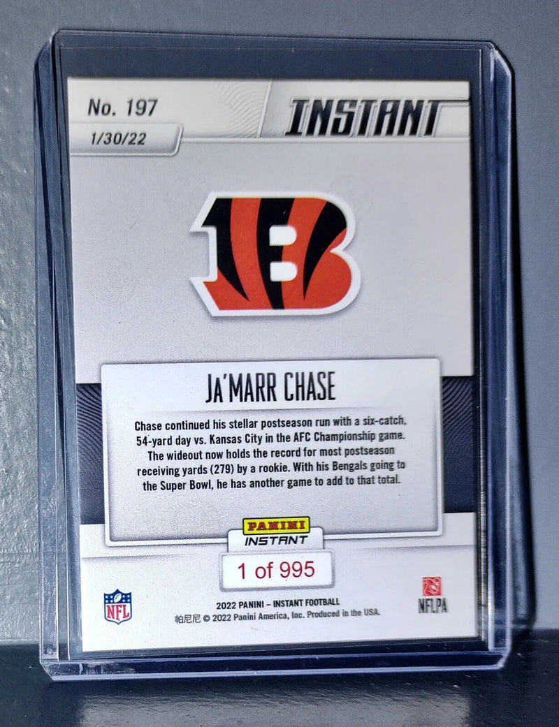 Ja’Marr Chase NFL Panini Playoffs #197 Card 1 of 995
