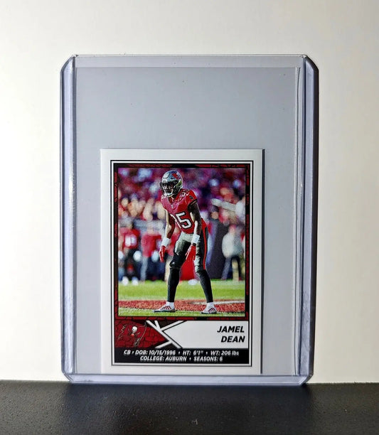 Jamel Dean 2024 Panini NFL Sticker #485 Tampa Bay Buccaneers - Football Card Single