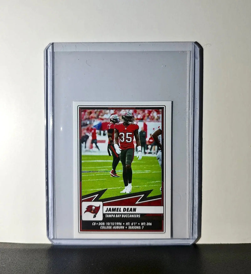 Jamel Dean 2025 Panini NFL #483 Sticker Tampa Bay Buccaneers