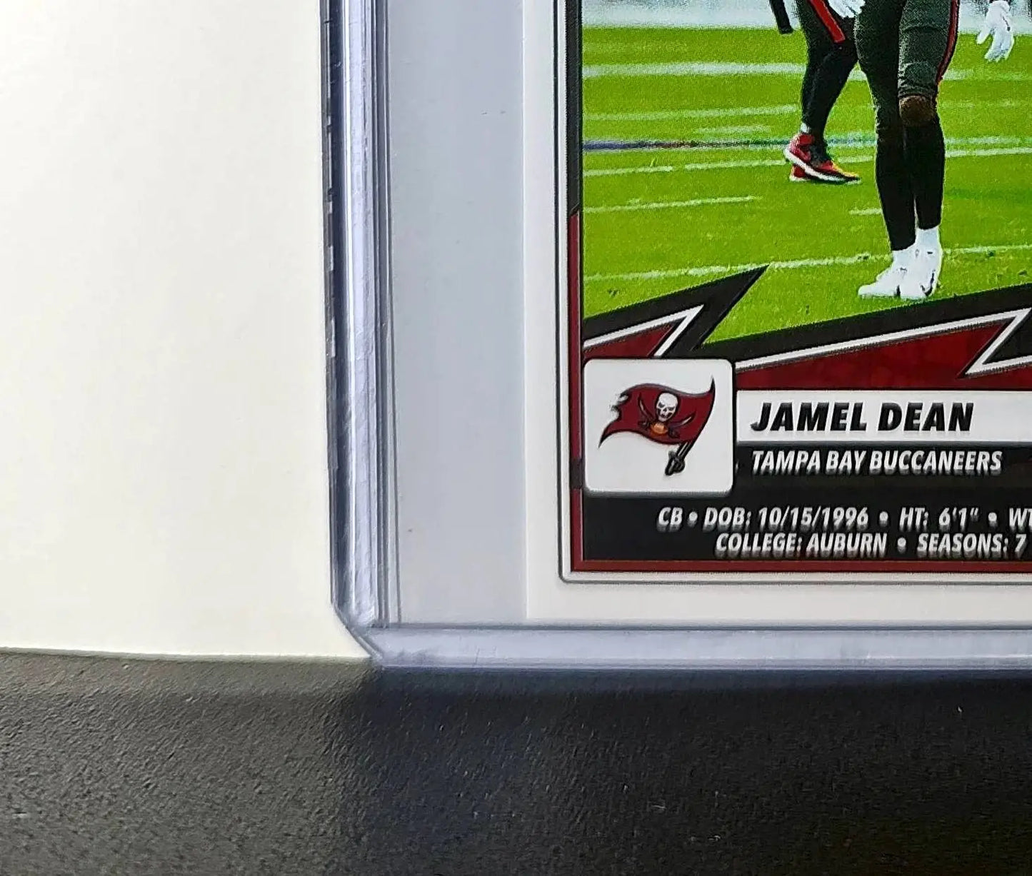 Jamel Dean 2025 Panini NFL #483 Sticker Tampa Bay Buccaneers