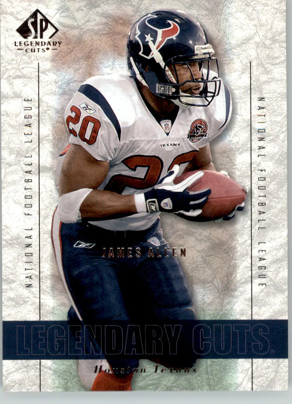 James Allen - 2002 SP Legendary Cuts - #33 - Football - Football Card Single