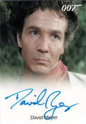 James Bond 50th Anniversary Series 1 Autograph Card by David Meyer - Entertainment Memorabilia