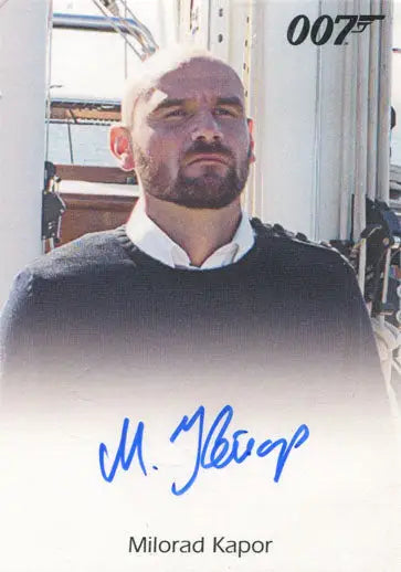 James Bond Archives 2015 Autograph Card Milorad Kapor as Silvas Hench - Non-Sports Card Single