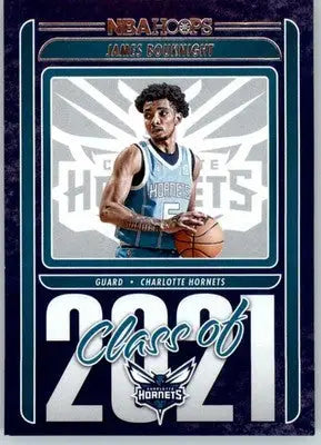 James Bouknight - 2021-22 Hoops - #6 - Class of 2021 Basketball - Basketball Card Single