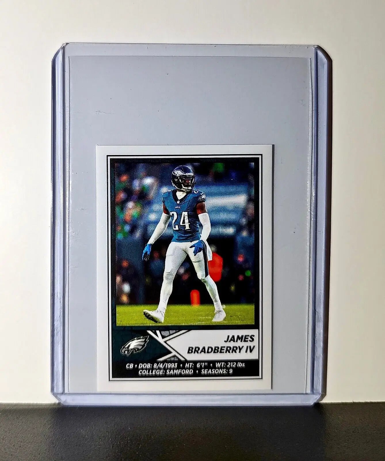 James Bradberry IV 2024 Panini NFL Sticker #341 Philadelphia Eagles - Football Card Single
