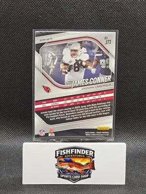 JAMES CONNER 2025 PANINI PRIZM NO HUDDLE CARDINALS #171 - Football Card Single