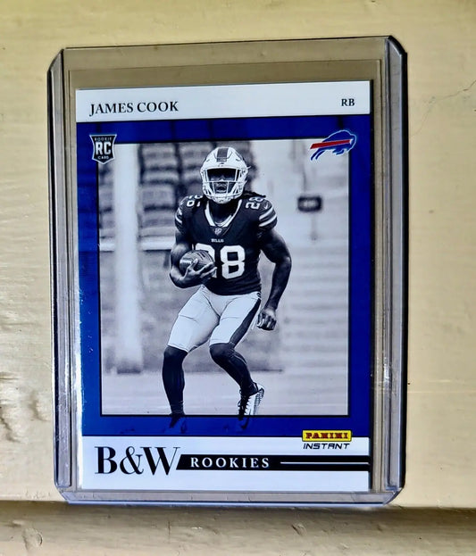 James Cook 2022 Panini NFL Black & White Rookies #22 Football Card 1 of 649 - Football Card Single