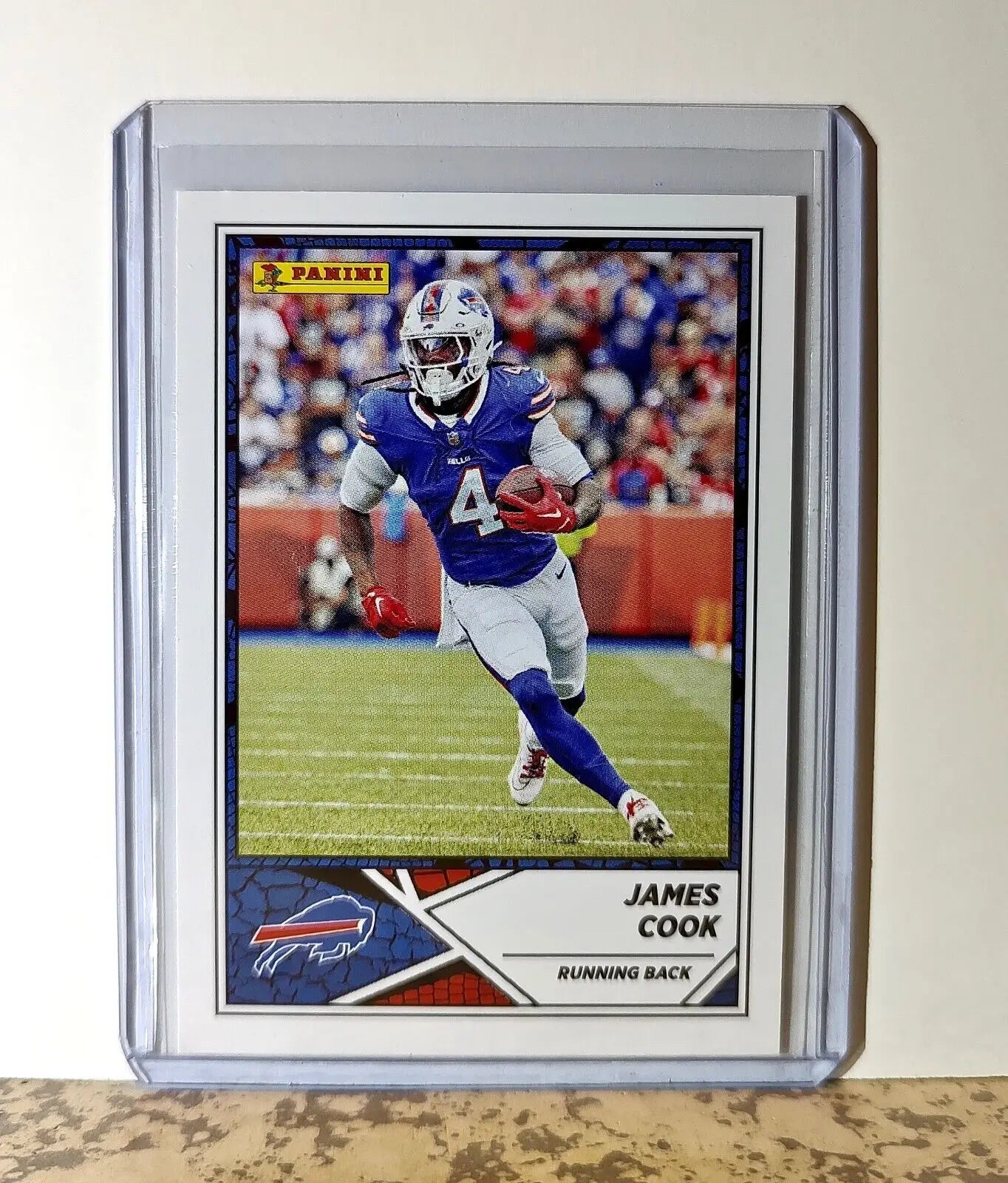James Cook 2024 Panini NFL #41 Sticker Card Buffalo Bills - Football Card Single