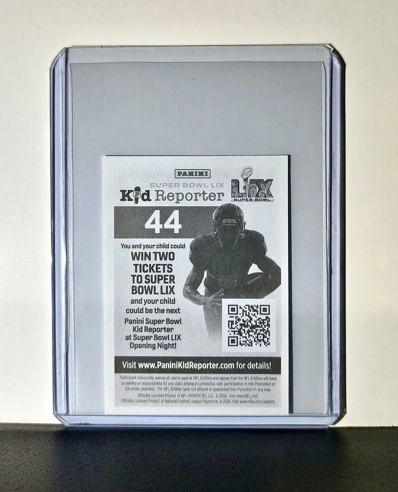 James Cook 2024 Panini NFL Sticker #44 Buffalo Bills