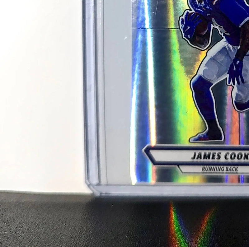 James Cook 2025 Panini NFL #39 Foil Sticker Buffalo Bills