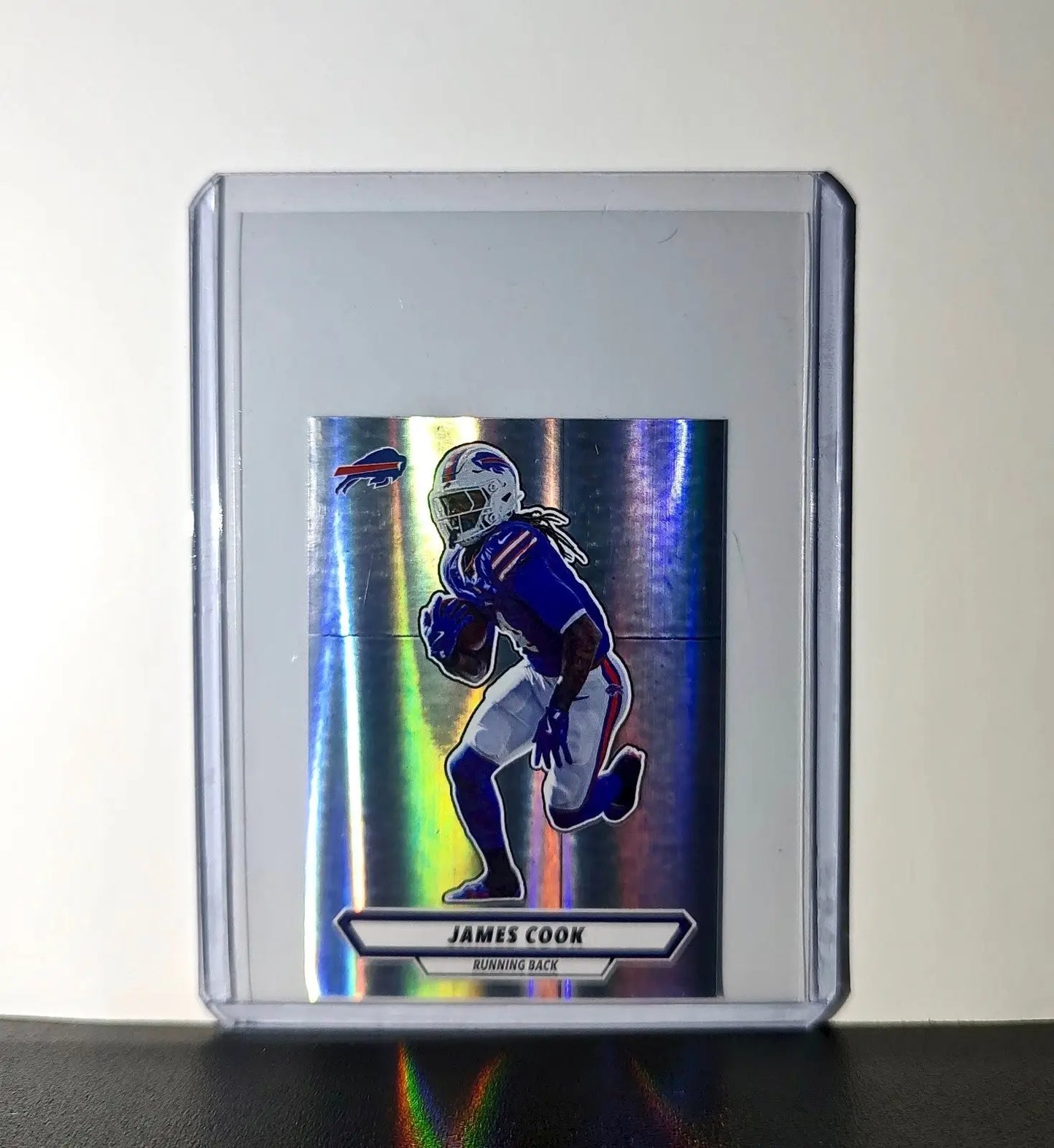 James Cook 2025 Panini NFL #39 Foil Sticker Buffalo Bills