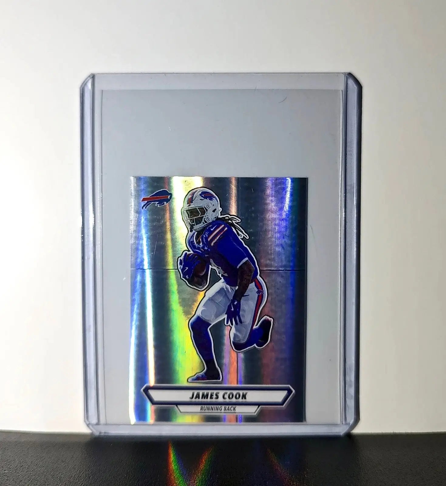 James Cook 2025 Panini NFL #39 Foil Sticker Buffalo Bills