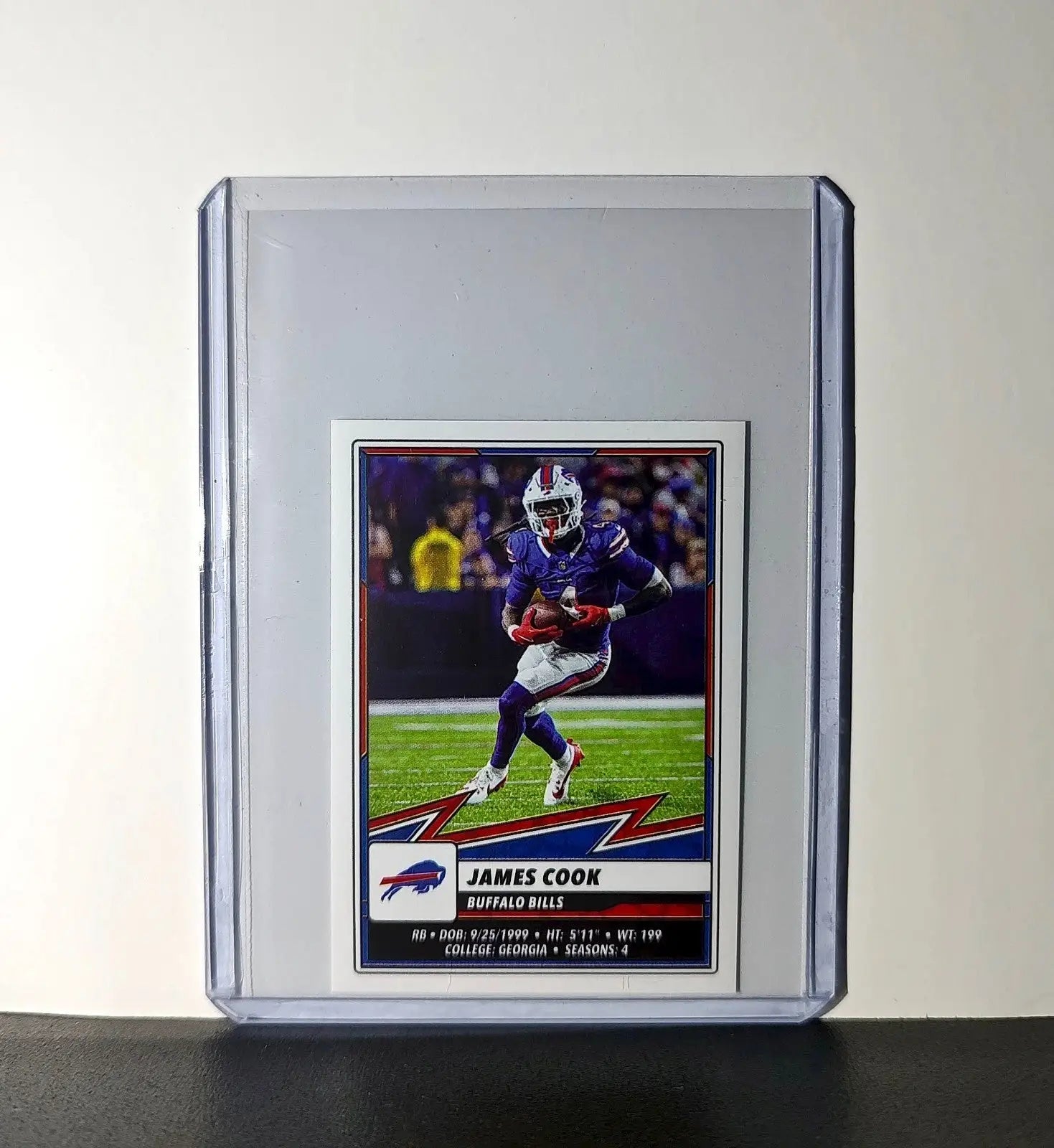 James Cook 2025 Panini NFL #41 Sticker Buffalo Bills