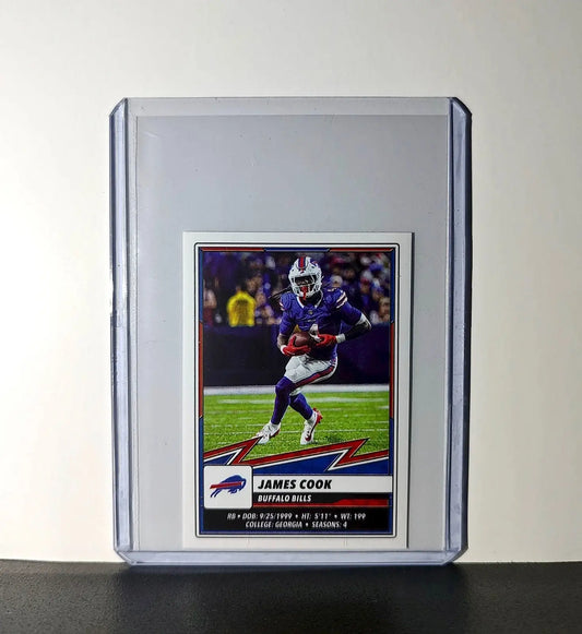 James Cook 2025 Panini NFL #41 Sticker Buffalo Bills - Football Card Single