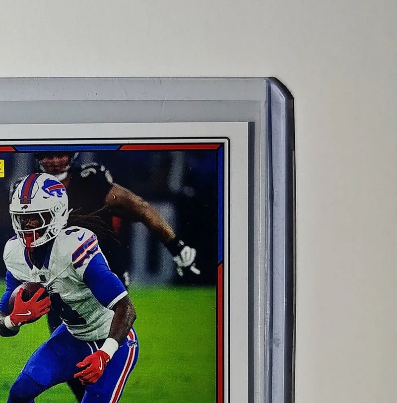 James Cook 2025 Panini NFL #60 Sticker Card Buffalo Bills