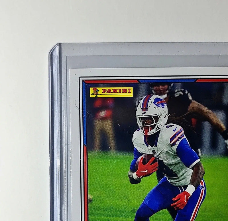 James Cook 2025 Panini NFL #60 Sticker Card Buffalo Bills