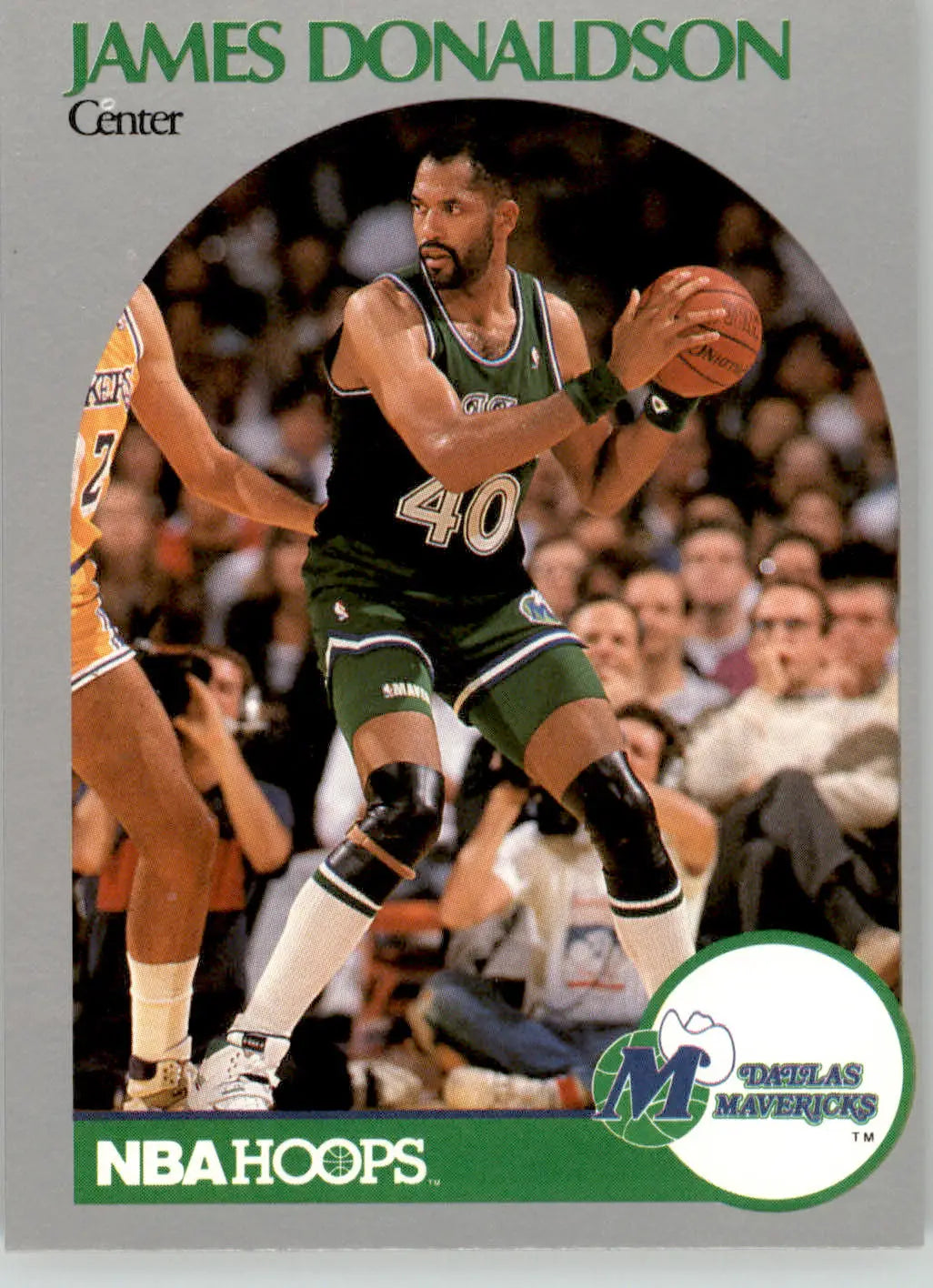 James Donaldson - 1990-91 Hoops - #85 - Basketball - Basketball Card Single