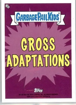 James Gone - 2022 Garbage Pail Kids: Book Worms - #8 - Gross Adaptations - Non-Sports Card Single