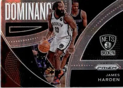 James Harden - 2021-22 Panini Prizm - #2 - Dominance Basketball - Basketball Card Single