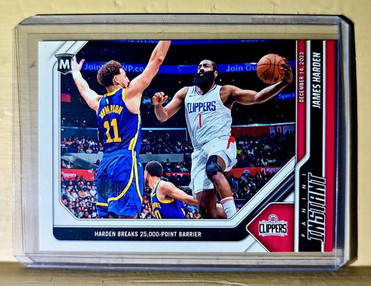 James Harden 2023-24 Panini #171 NBA Basketball Milestone Card Clippers 1 of 70 - Basketball Card Single