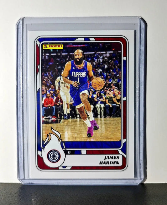 James Harden 2024-25 Panini NBA #42 Sticker Card Los Angeles Clippers - Basketball Card Single